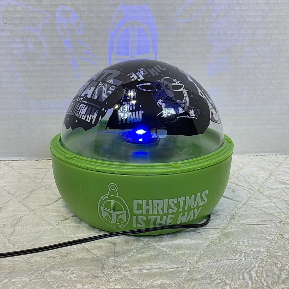 STAR WARS The Mandalorian LED Shadowlights Christmas Lightshow Projection No Box